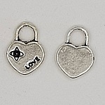 Amuletos em forma de coração N°14 A