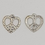 Amuletos em forma de coração N°25