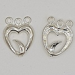 Amuletos em forma de coração N°32