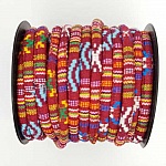 Cordão esparguete N°01 Bordeaux x 1 metro