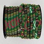 Cordão esparguete N°01 Verde x 1 metro