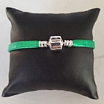 Pulseira europeia de clipe liso Uni 04 DE 15 A 23 CM Lamé