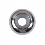 Conta de aço inoxidável de 8 mm (com núcleo de silicone ajustável).