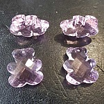 Pendente urso em vidro facetado N°01-01