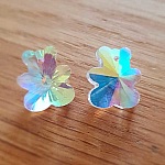 Pendente urso em vidro facetado N°03-01