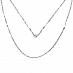 Coleira N°06-03 em aço inoxidável, 50 cm de comprimento