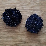 Flor de tecido desfiado n.º 40