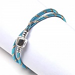 Pulseira de clipe europeu 19 cm Fecho liso N°28-01