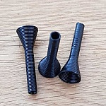 Copo cónico em espiral N°03 X 2 P-Colour N°04.