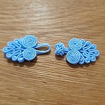 Botão de passementerie brandebourg de estilo chinês N°04