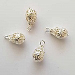 Pendente em prata com orifícios N°01-01