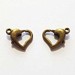 1 Fecho-carabina Coração 13 mm