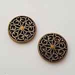 Charm Diversos N°013 Bronze Redondo