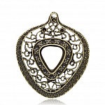 Suporte para cabochão N°03 Bronze