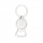 Anel decapador para porta-chaves 25 mm prateado N°01
