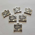 Mala Charm N°26 Mala de viagem Prateada