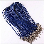 10 Colares imitação de couro diâmetro 1,5 mm 40 cm AC-07-2 