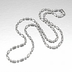 Colar bola em aço inoxidável 304 65cm 