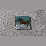 cabochão de vidro quadrado 30mm 019 