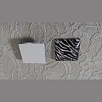 cabochão de vidro quadrado 25mm 028 