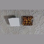 cabochão de vidro quadrado 25mm 017 