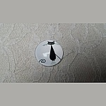 cabochão de vidro redondo 20mm cat 004 