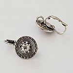 Suporte para brincos Dormeuse N°118 x 1 par Prata