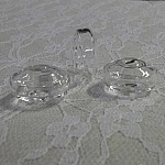 1 Boule en verre Plate 22 mm 02 à remplir