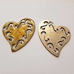 Breloques Cœur N°85 Jaune 02