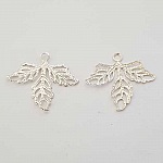 Estampe N°08 Feuille Argent 23 x 25 mm