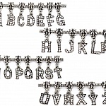 Breloque Alphabet 03 Lettre K et Strass