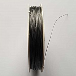 x 100 Fil Câblé Gris Diamètre 0.45 mm