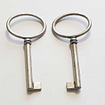 Breloque Clef N°58 Argent