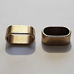 Perle passant tube Bronze N°25