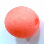 Perle Polaris Mat Ronde 18 mm padparadscha 01 x 1 Pièce