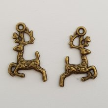 Charm veado N°02 x 2 peças