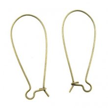 Suporte para brincos Dormeuse 35mm N°05 x 10 pares