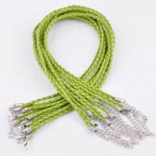 1 Cordão entrançado N°03 - Suporte de colarinho com 3 mm de diâmetro
