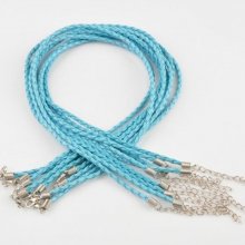 1 Cordão entrançado N°09 - Suporte de colarinho com 3 mm de diâmetro