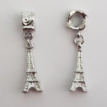Pendente Torre Eiffel x 10 unidades