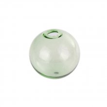 1 bola de vidro redonda de 20 mm Verde para encher