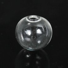 Bolas de vidro redondas 14mm 20 peças para encher