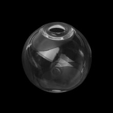 Bolas de vidro redondas 16mm 20 peças para encher