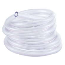 1 metro de fio oco de pvc 3 mm transparente