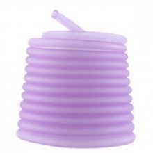 1 metro de fio oco de pvc 3 mm lilás