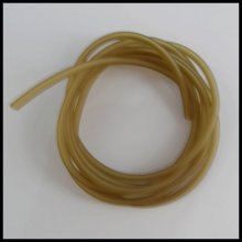 1 metro de fio oco de pvc 5 mm verde azeitona