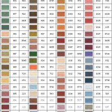 Linha para bordar âncora moldada cor 0924