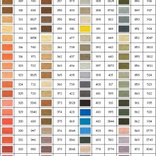 Linha para bordar âncora cor 0347