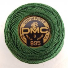 Contas de algodão para bordar num carretel, DMC n.º 8 - 10 g