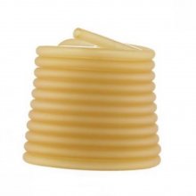 1 metro de fio oco de pvc 6,5 mm Champanhe
